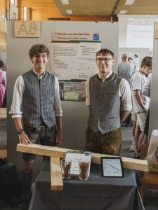 HTK-Award in SILBER für die "Technische und wirtschaftliche Planung eines KVH-Werkes" von Philip Prehofer und Maximilian Lerchner