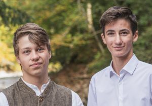 HTK-Award in SILBER für die "Erweiterung der Vertriebsaktivität eines Sägewerks" von Johannes Hager und Michael Gruber.